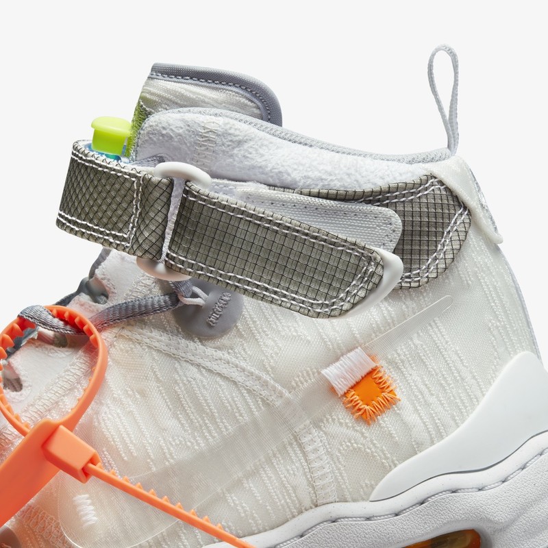 Off White x Nike Air Force 1 Mid White DO6290 100 Grailify